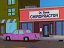 Homer Simpson visits the Chiropractor